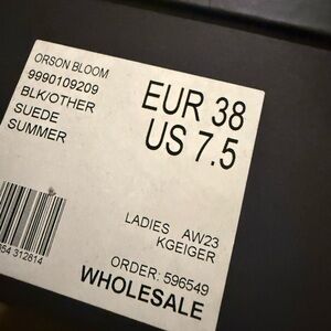 Kurt Geiger Black Quilted Leather Shoes